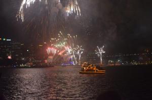 Happy New Year from Sydney Harbor!!
